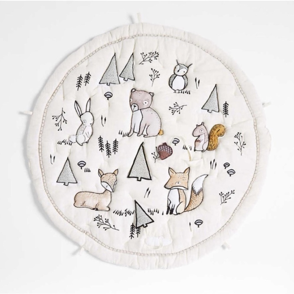 Crate & Barrel Kids | Woodland Activity Play Mat